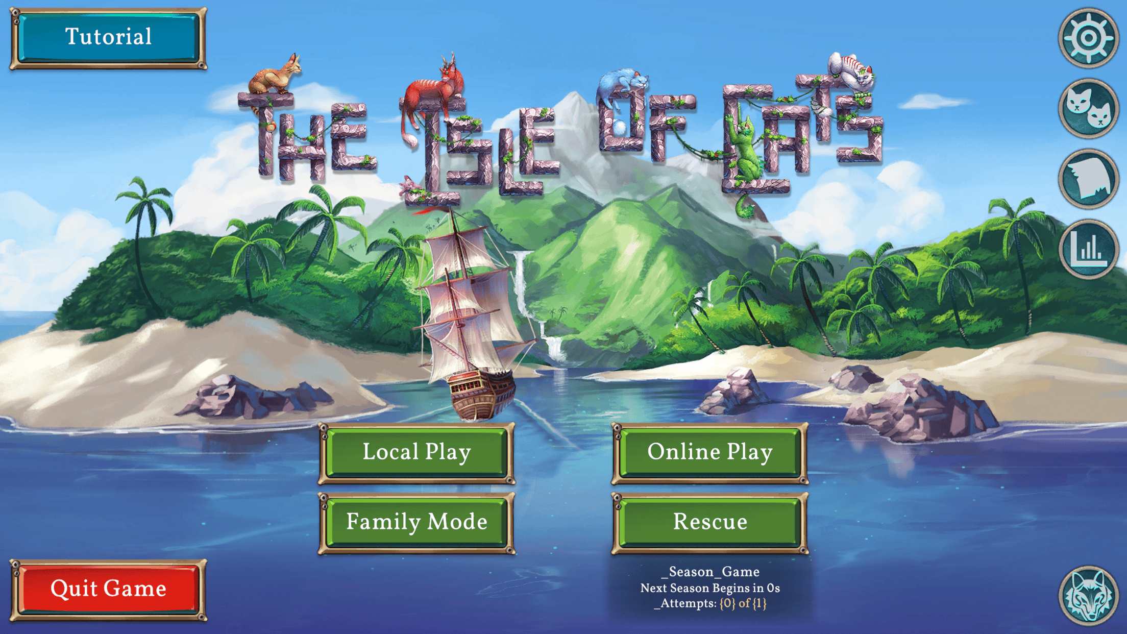 The Isle of Cats Game